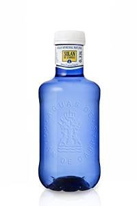 Caja de 12 frascos de agua mineral Solan de Cabras 330 ml
