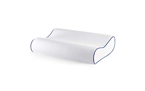 Revel All Climate Cooling Gel Memory Foam Therapeutic Contour Pillow with Washable Cover
