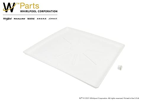 Whirlpool 8212526 Washer Tray, White & Affresh Washing Machine Cleaner, Cleans Front Load And Top Load Washers, Including He, 6 Tablets #TOP2