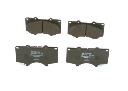 Plaquettes de frein avant Bosch BP1064 auto sans cuivre certifié ECE-R90 jeu de 4
