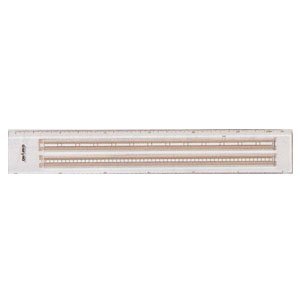 Dorapasu DR302 règle de 30cm pour tracé de lignes pointillées importé du Japon