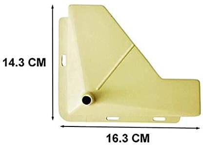 Image of Window Air Conditioner Drain Tray (Vertical Hole Type) Compatible with All Brands Window AC 0.75 /1 /1.5 /2 Ton (Grey-450)