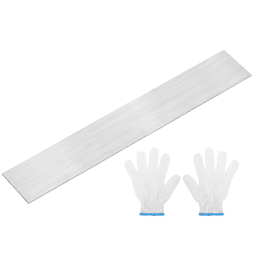 Barre plate en acier inox pour rénover une cuisine moderne et élégante