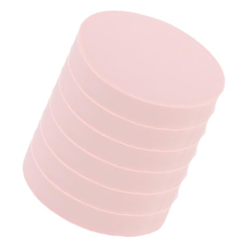 HOMSFOU 6pcs Professional DIY Engraved Rubber Blocks for Hand Carving Stamping