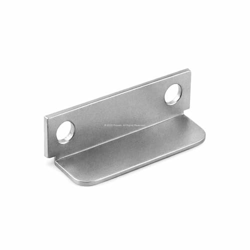 Çekmece Kilidi Karşılılığı, Sabitleme Uygunluğu Yüksek (25 Adet), Sac, 25x10x7 mm, Metal Gövde, Dayanıklı, Montaj Uyumlu, Mobilya, Dolap, Kapak, Kilit, Sabitleme Parçası, Çinko Alaşımlı
