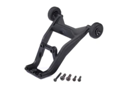 Traxxas 9078 Wheelie Bar Noir Complet pour Contrôler les Cabrages du Hoss