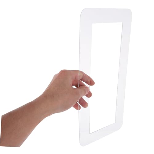Adhesivo protector para placa de luz STOBAZA que cubre manchas de dedos 5