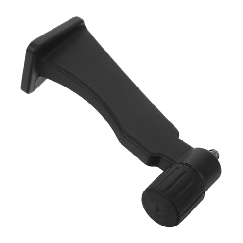 Adaptador de trípode para prismáticos con soporte metálico resistente y ángulo ajustable