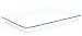 Enamelware Jelly Roll Tray - Solid White with Grey Rim