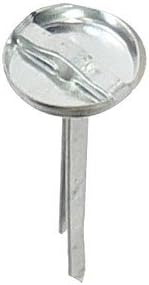 C.S. Osborne 144 Qty and Co. Prongs (Clinch Buttons), Size 36: 7/8" Diameter, Overall Length 2", (MPN #77048) for Upholstery