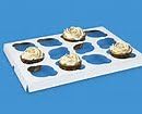 CupCake Inserts Holds 12 -Standard Size 10 Pack