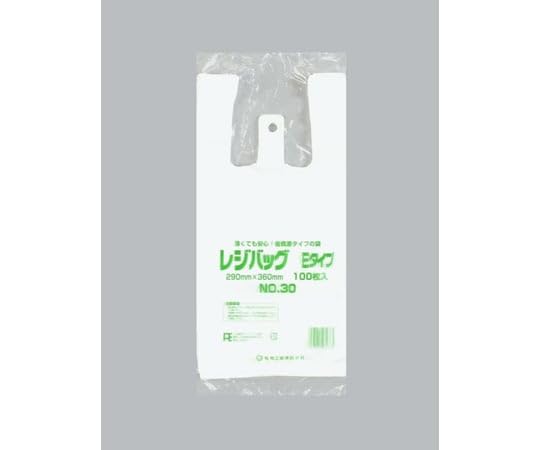 福助工業 レジ袋 レジバッグ 関西 No.30E 1ケース 100個&times;20セット入 00157020