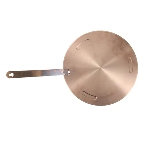 Cabilock 1 Set Stainless Steel Heat Diffuser Plate Induction Cooker Adapter for Gas Stove Electric Cookware Even Heat Distribution Kitchen Must Haves for Simmering and Stewing