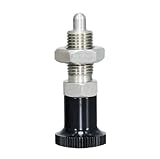 Plunger Pin, Index Bolts Indexing Plunger Spring Cylindrical Pin Positioning for Mechanical Fixtures and Equipment for Industrial Mechanical Use(MT310F,M8)