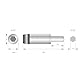 BERNSTEIN Drehmoment-Adapter 0.2 Nm Für C4 Bits (4 Mm Sechskant) | Spannwerkzeug für Bits und Haltewerkzeuge | Legierter Stahl | Präzise für min. 20.000 Klicks