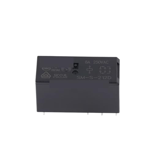 Relais electromecanique Relay SM-S-212D 12VDC 8A miniature - 4