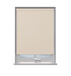 Ruby Deals Custom Made to Measure Roller Blinds Thermal Blackout Roller Blind Insulated UV Protection Child Safe Home Office Window Blinds, Cappuccino 120cm width x 165cm Drop