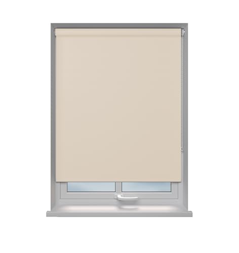 Home In Style 4U Roller blinds Thermal Blackout Roller blind - Trimmable UV Protection Child Safe Home Office Window Blinds Easy Fit Room Darkening shades Cappuccino Blind 90cm wide x165cm drop - Cosy Home Interiors Home In Style 4U Roller blinds Thermal Blackout Roller blind - Trimmable UV Protection Child Safe Home Office Window Blinds Easy Fit Room Darkening shades Cappuccino Blind 90cm wide x165cm drop