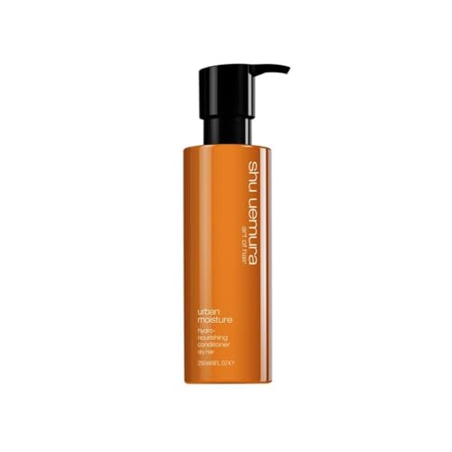 Shu Uemura, Acondicionador Hidronutritivo Urban Moisture, Para cabello Seco, Sin Silicona ni Parabenos, Enriquecido con Aceite de Moringa, Hidrata y Protege, 250 ml