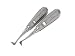 Set of 2 Cryer Seldin Dental Luxating Elevator 1L + 1R Right & Left Side Made of Premium Grade Stainless Steel