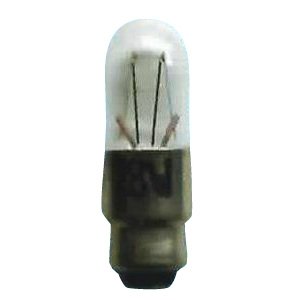 旭光 チャンネル球 T5 28V0.6W クリヤー T5 CP 28V-0.6W