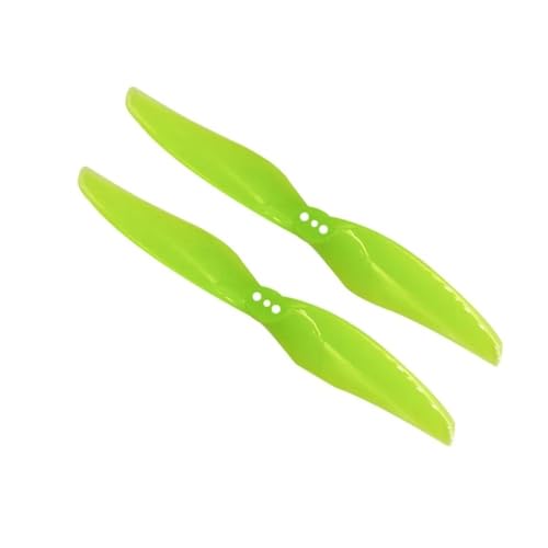 Hélices PC 4024 à 2 pales de 4 pouces jaune pour drone FPV