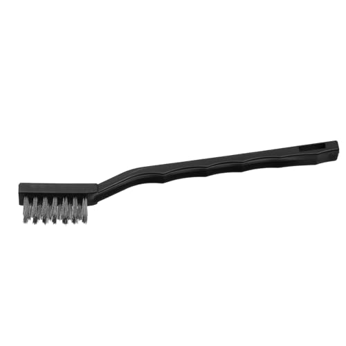 Image of Coshar Wire Brushes Industrial 7 inch Stainless Steel Wire Brushes with Curved Handle Mini Wire Brush Set for Cleaning Welding Slag,10Pcs