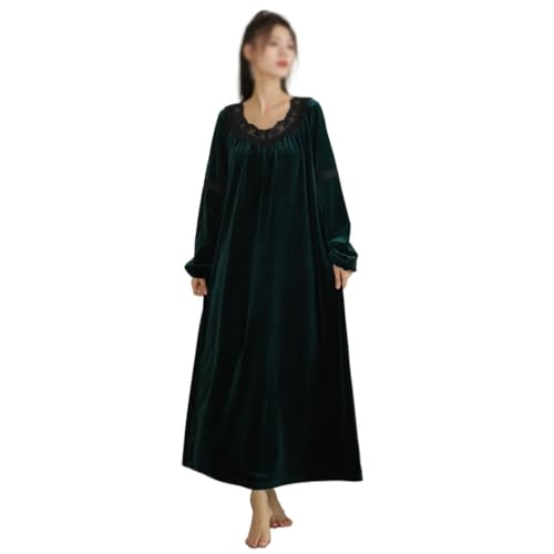 Pyjama chaud en velours doré de qualité supérieure coupe ample femme