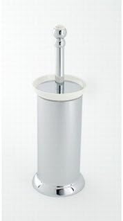 Rohl U.6937EB 9.25653Pn U.6937 Perrin and Rowe Floor Standing Toilet Brush Holder, English Bronze
