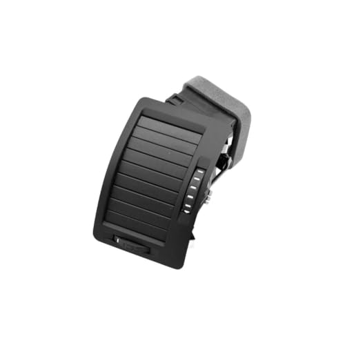 FUANA Rejilla de ventilación para Skoda Octavia 2004-2017, reemplazo directo de salida de aire acondicionado izquierda y derecha, color negro
