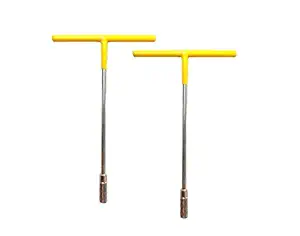 Hexagon Home use Chrome finish T spanner 8mm & 10mm