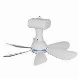 Tragbarer Zelt-Deckenventilator, abnehmbarer Ventilator, integrierter Deckenventilator...