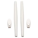 IMYTPFT Set di Gambe in Silicone Compatibile/di Ricambio per Oakleys Square Wire 2.0 Occhiali da Sole in Gomma, Bianco, Taglia Unica