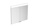 keuco royal l1 spiegelschrank 65 cm bis 6500 Kelvin (Tageslicht) KEUCO Keuco Spiegelschrank EDITION 400 Wdeinb. 710x650x154mm si-gb-eloxiert