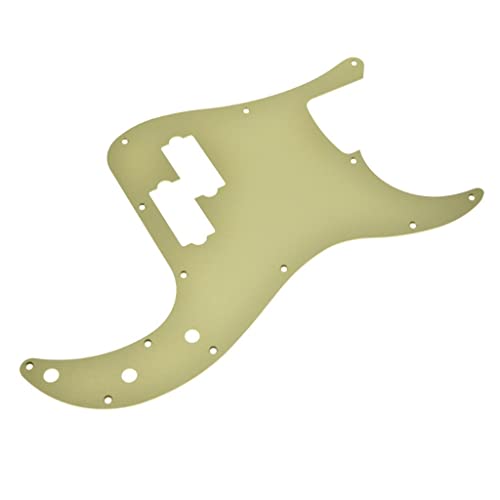 Plaque de protection en aluminium mat pour basse de précision lors de vos concerts