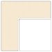 14x29 Magnolia / Alabaster Custom Mat for Picture Frame with 10x25 opening size (Mat Only, Frame NOT Included)