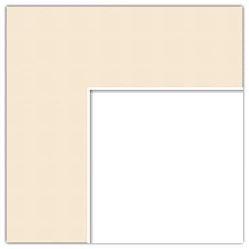24x36 Magnolia / Alabaster Custom Mat for Picture Frame with 20x32 opening size (Mat Only, Frame NOT Included)