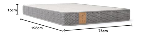 Image of Springwel Easy PureOrtho CleanTech Pro 6 inch Small Single Size Mattress (Size- 78x30x6 inches)