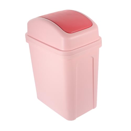 Poubelle grande capacité plastique PP couvercle basculant cuisine bureau