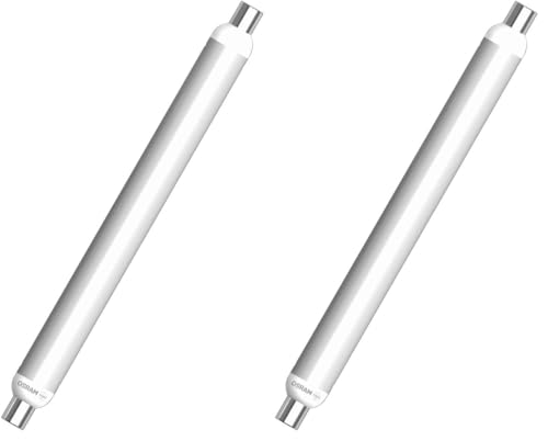 Osram Lampe LED S15S, lampe stable Matt pour la sockel S15S, 750 lumens, blanc chaud (2700k), remplacement des lampes 57W conventionnelles, angle de rayonnement de 140 degrés, non dimmable (Lot de 2)