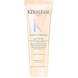 Kerastase Gloss Absolu Conditioner – For Glossy Hair | Deeply hydrates and detangles, instantly softens, anti-frizz formula, adds bounce