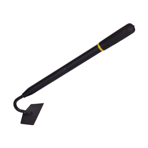 POPETPOP 1pc Manganese Steel Hoe for Vegetable Gardening Weeding Tool Lightweight Digging Hoe Ergonomic Handle Gardening Supply
