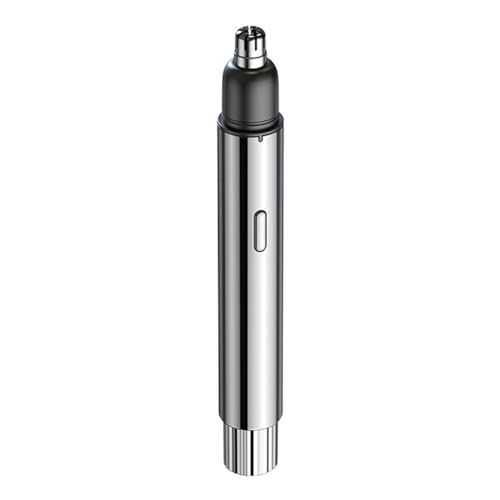 Pesderty Recortador de Pelo EléCtrico para Nariz, Pelo de Oreja Recargable, Recortador de Cejas, MáQuina Cortadora de Pelo, Material MetáLico