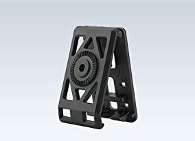 AMOMAX ホルスター/マガジンポーチ用 ベルトクリップ アタッチメント マウント AM-BC2 BK