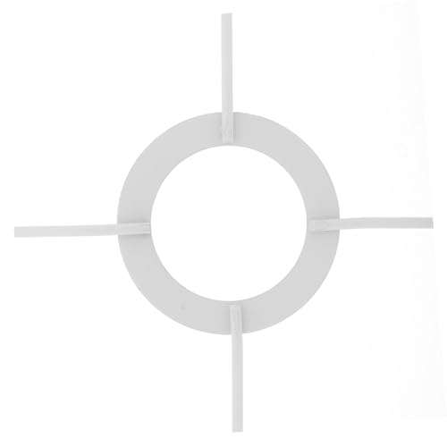 Pantalla de lámpara cuadrada de tela para bombillas de mesa 3
