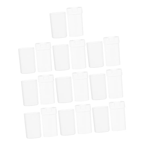 Beaupretty 10 Piezas Botella de desodorante brillo automático Gel cuidado personal maletin de maquillaje subbotella de almacenamiento contenedor de subembalaje abdominales de plastico