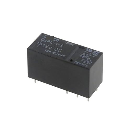 Relé G5RL-1-E 5VDC interruptor electromecánico 16A 250VAC para prototipos y PCB 5