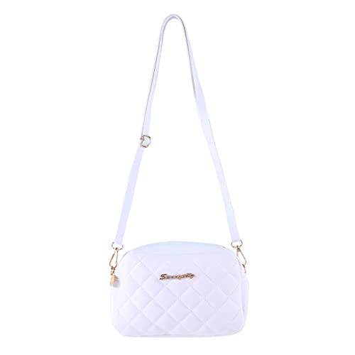 Tassel Small Messenger Bag for Women Rhombus Embroidery Shoulder Bag Simple Chain Female Crossbody Bags Casual Shopping Phone Pouch Purse,Pink4