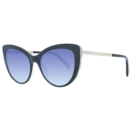  Emilio Pucci Black - Occhiali da sole da donna, colore: Nero, Nero