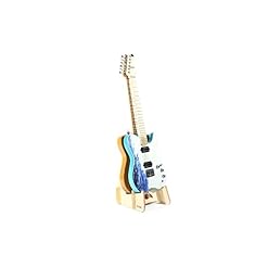 Ruach GS-7 Support double pour guitare électrique et basse en bouleau - Les Beatles, Paul McCartney, John Lennon, RIngo Starr, George Harrison Ruach GS-7 Support double pour guitare électrique et basse en bouleau – Image 2